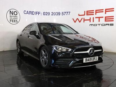 Used Mercedes CLA200 AMG line 163 HP (119 kW) 2019 Black Coupe