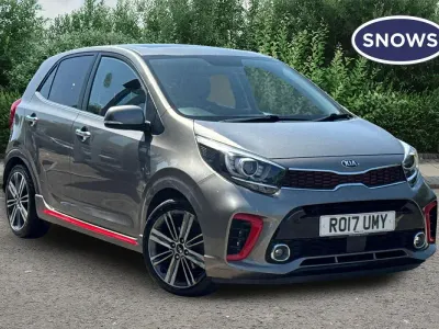 Used Kia Picanto GT-Line S 83 HP (61 kW) 2017 Silver Hatchback
