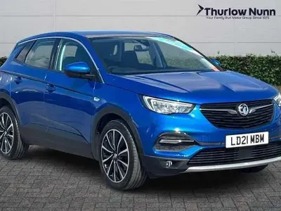 Used Vauxhall Grandland X Elite 131 HP (96 kW) 2021 Blue SUV
