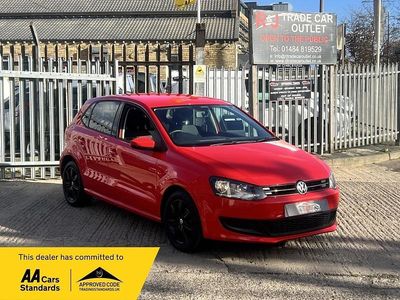 Used VW Polo SE 85 HP (62 kW) 2010 Red Hatchback