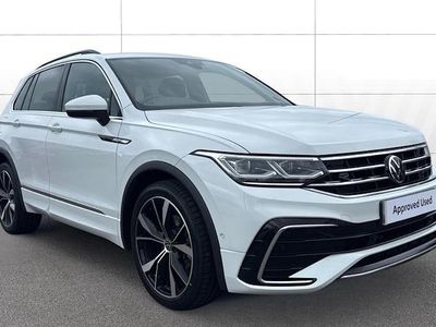 Used VW Tiguan R-line 150 HP (110 kW) 2023 White SUV