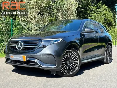 Used Mercedes EQC400 AMG line 300 kW (408 HP) 2022 Grey SUV