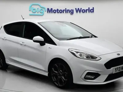 Used Ford Fiesta ST-Line 125 HP (91 kW) 2021 White Hatchback