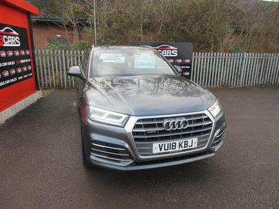 Used Audi Q5 S-Line 190 HP (139 kW) 2018 Grey SUV