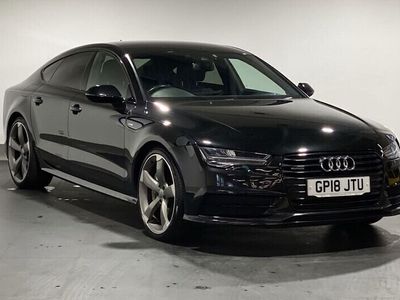 used Audi A7 Sportback (2018/18)3.0 BiTDI Quattro (320bhp) Black Edition 5d Tip Auto