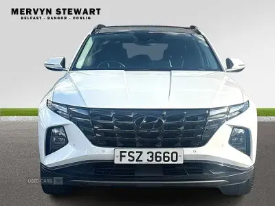 Gebraucht Hyundai Tucson Ultimate 230 PS (169 kW) 2021 Weiß SUV