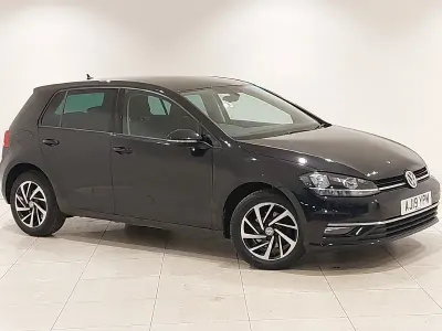 Used VW Golf VII Match 115 HP (84 kW) 2019 Black Hatchback