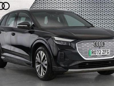 Black Used 2022 Audi Q4 e-tron Sport SUV | £20,682 (Fair price)