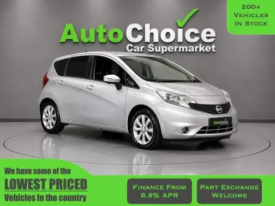 Used Nissan Note Tekna 90 HP (66 kW) 2014 Silver Hatchback