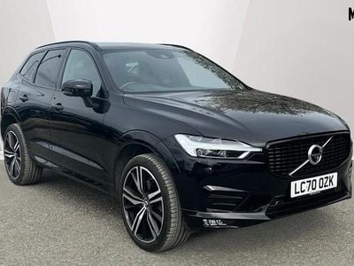 Used Volvo XC60 R-Design Pro 250 HP (183 kW) 2020 Onyx black SUV