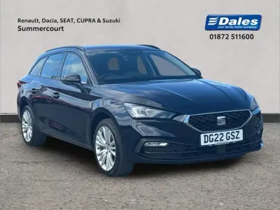 Used Seat Leon SE Dynamic 108 HP (79 kW) 2022 Blue Estate
