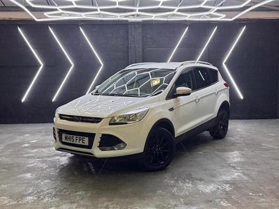 Used Ford Kuga Titanium 150 HP (110 kW) 2015 White SUV