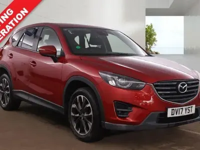 Używany Mazda CX-5 Inclusive 165 KM (121 kW) 2017 Czerwony SUV