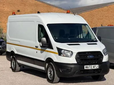 Used Ford Transit S 130 HP (95 kW) 2022 White Van