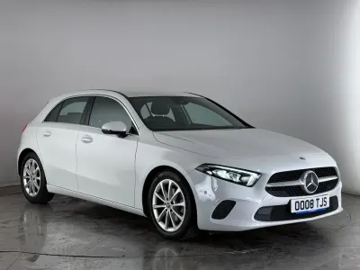 Begagnad Mercedes A180 Executive 2020 Vit Halvkombi