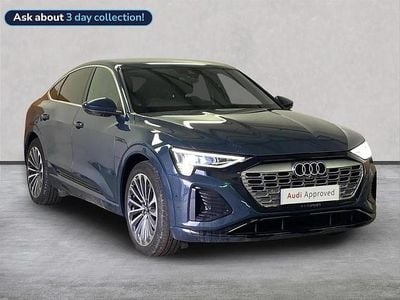 Usado Audi Q8 e-tron S-Line 300 kW (408 HP) 2023 Azul SUV