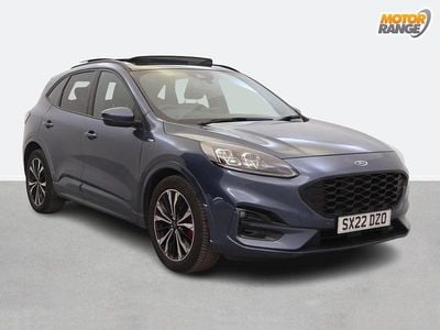 Blue Used 2022 Ford Kuga ST-Line X SUV | £18,895 (Fair price)