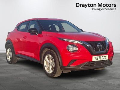 Used Nissan Juke N-Connecta 114 HP (83 kW) 2021 Red SUV