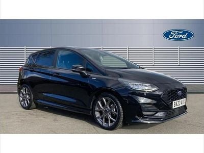 Used Ford Fiesta ST-Line 100 HP (73 kW) 2023 Black Hatchback