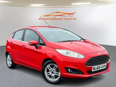 Used Ford Fiesta Zetec 2013 Red Hatchback