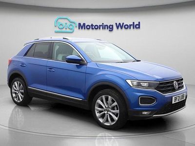 Used VW T-Roc SEL 150 HP (110 kW) 2021 Blue SUV