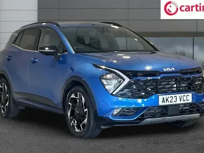 Used Kia Sportage GT-Line 150 HP (110 kW) 2023 Blue SUV