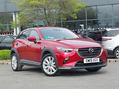 Begagnad Mazda CX-3 Inclusive 121 HK (88 kW) 2019 Röd SUV