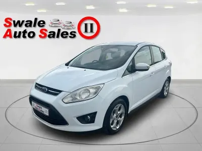 Used Ford C-MAX Zetec 115 HP (84 kW) 2014 White MPV