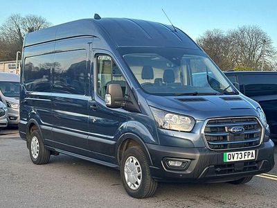 Used Ford Transit Trend 135 kW (184 HP) 2023 Blue Van