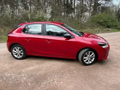 Used Vauxhall Corsa 75 HP (55 kW) 2020 Red Hatchback