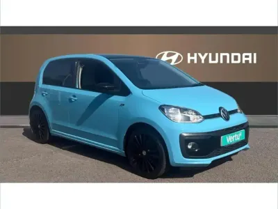 Used VW up! R-line 65 HP (47 kW) 2021 Blue Hatchback