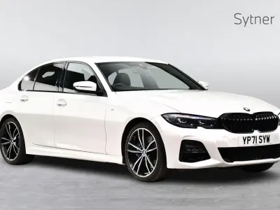 Used BMW 320 M Sport 181 HP (133 kW) 2021 White Sedan