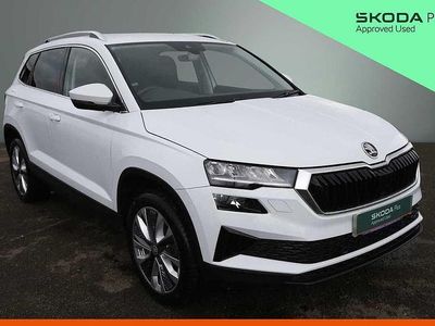 Used Skoda Karoq SE L 147 HP (108 kW) 2025 Moon white metallic SUV