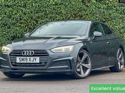 Grey Used 2019 Audi A5 Black Edition Coupe | £17,495 (Fair price)