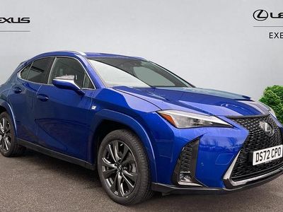 Azure blue Used 2022 Lexus UX Sport Line SUV | £23,990 (Fair price)