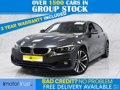 Used BMW 420 Gran Coupé Sport Line 184 HP (135 kW) 2020 Grey Coupe