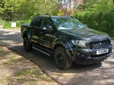 Used Ford Ranger 2021 Black Pickup