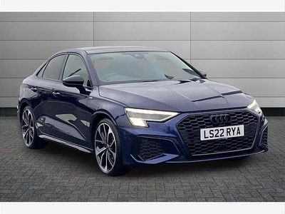 Blue Used 2022 Audi A3 Advanced Sedan | £29,345