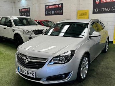 Used Vauxhall Insignia Elite 170 HP (125 kW) 2015 Silver Estate