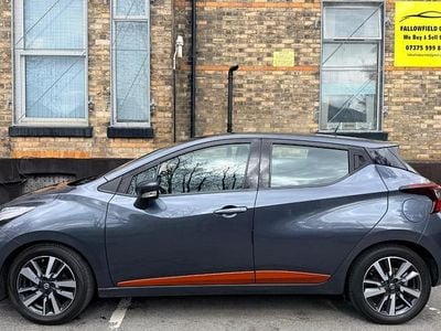 Used Nissan Micra Acenta 90 HP (66 kW) 2017 Grey Hatchback