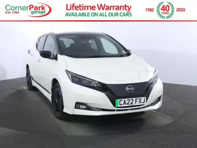 Used Nissan Leaf Tekna 160 kW (218 HP) 2022 White Hatchback