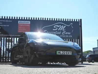 Used Tesla Model 3 254 kW (346 HP) 2022 Black Sedan