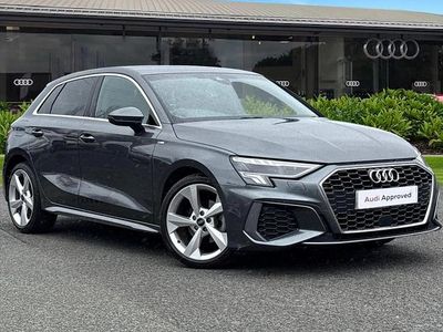 Used Audi A3 S-Line 108 HP (79 kW) 2023 Grey Sedan