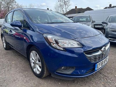 Used Vauxhall Corsa S 75 HP (55 kW) 2018 Blue Hatchback
