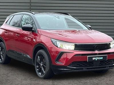 Used Vauxhall Grandland X GS Line 131 HP (96 kW) 2022 Red SUV