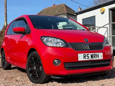 Used Skoda Citigo Colour Edition 60 HP (44 kW) 2017 Red Hatchback