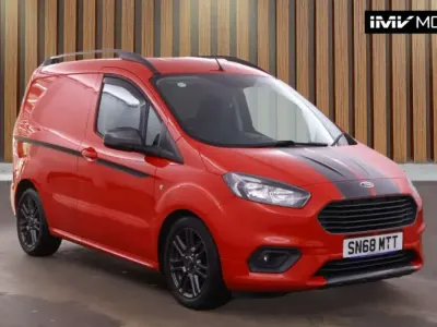 Used Ford Transit Sport 100 HP (73 kW) 2019 Red Van
