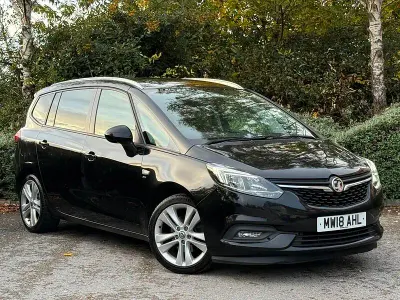Used Vauxhall Zafira SRi 2018 Black MPV