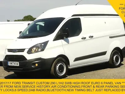 Used Ford Transit Custom 2017 White Van