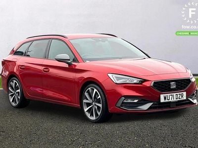 Red Used 2021 Seat Leon ST FR Sport Estate | £17,099 (Super price)